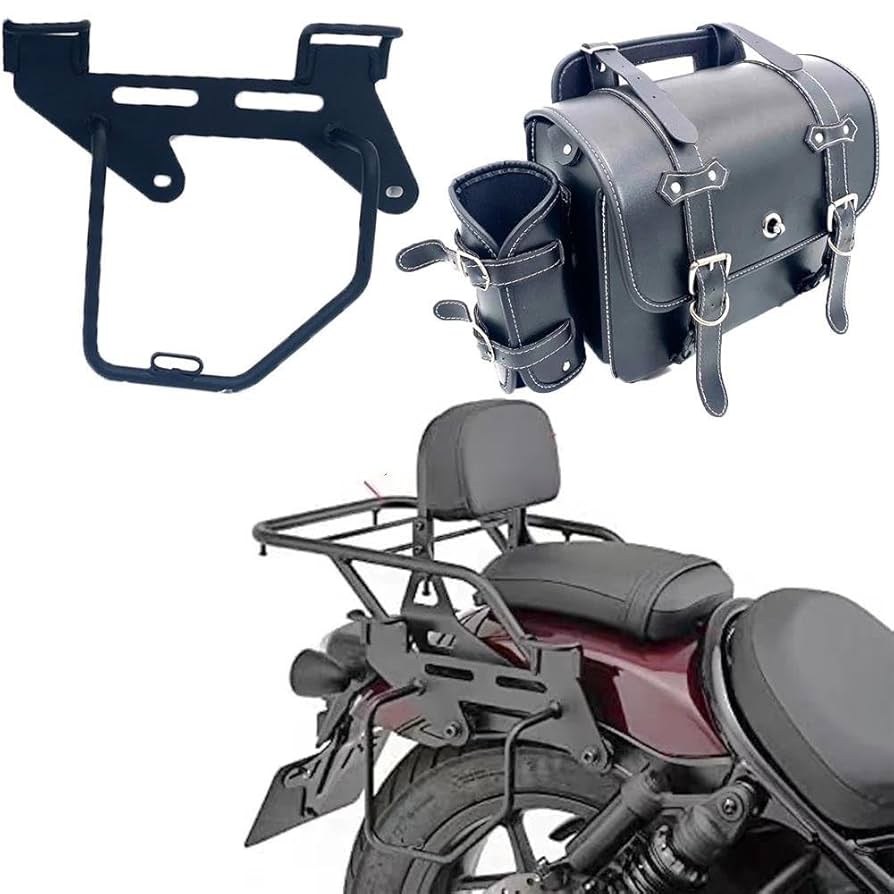 Amazon.co.jp: バイク用 リアキャリア オートバイサイドバッグ